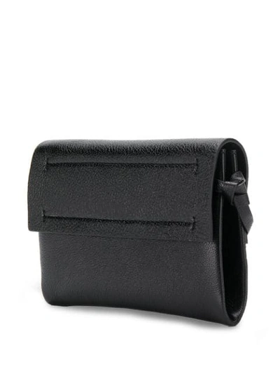 Shop Valentino Vring Belt Bag In Black
