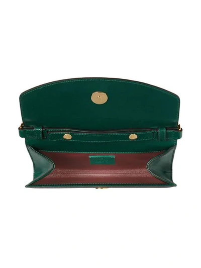 Shop Gucci Zumi Mini Shoulder Bag In Green