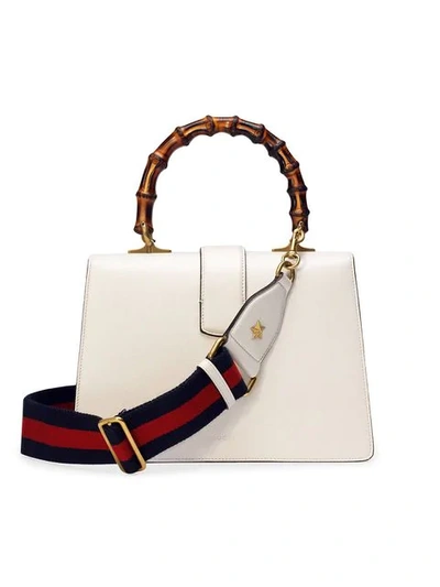 Shop Gucci Dionysus Leather Top Handle Bag In 9090