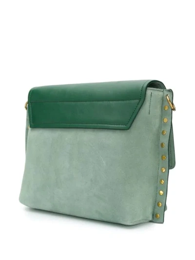 Shop Isabel Marant Asli Crossbody Bag In Green