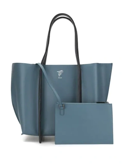 Shop Discord Yohji Yamamoto Aerial Tote In Blue