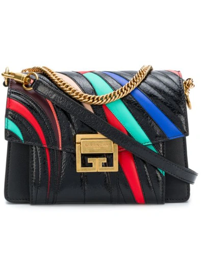 Shop Givenchy Small Gv3 Shoulder Bag - Black