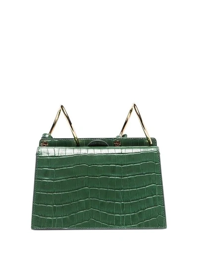 Shop Danse Lente Mini Phoebe Crossbody Bag In Green