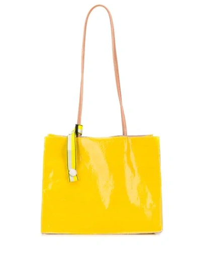 Shop Aalto Klassische Schultertasche - Gelb In Yellow