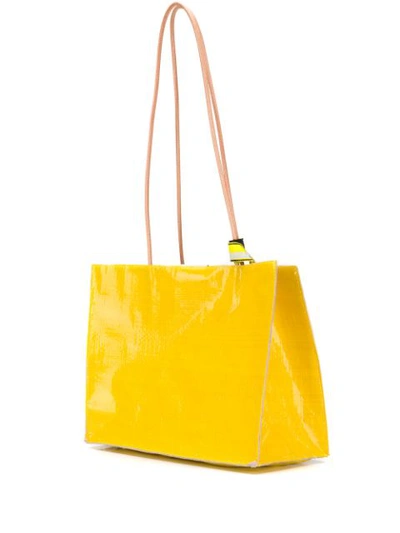 Shop Aalto Klassische Schultertasche - Gelb In Yellow