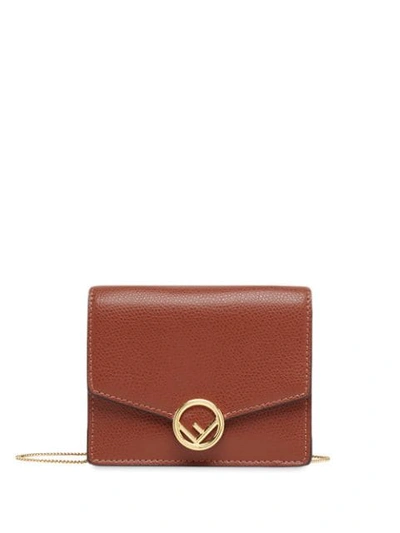 Shop Fendi F Is  Mini Bag In Brown