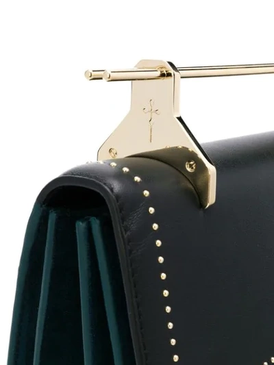 Shop M2malletier Stud Detail Hand Bag - Blue