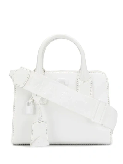Shop Marc Jacobs The Little Big Shot Dtm Bag In White
