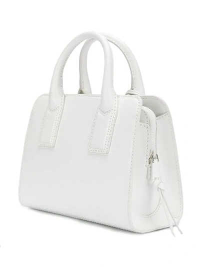 Shop Marc Jacobs The Little Big Shot Dtm Bag In White