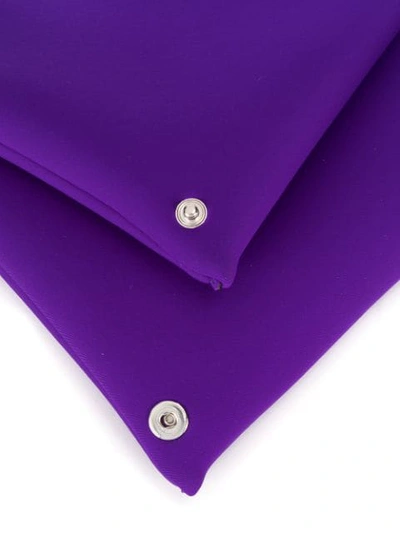 Shop Mm6 Maison Margiela Japanese Triangle Tote Bag In Purple