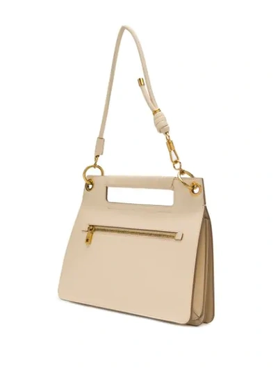 Shop Givenchy Whip Medium Shoulder Bag In 105 Ivory