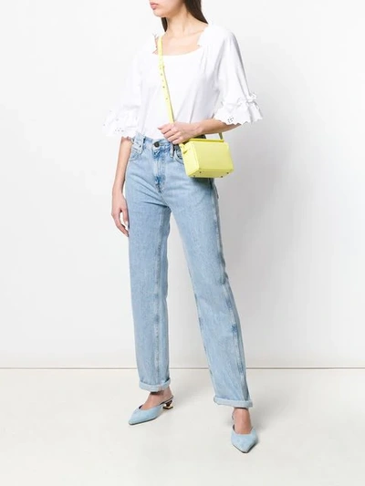 Nico Giani Mini Cerea Crossbody Bag In Yellow