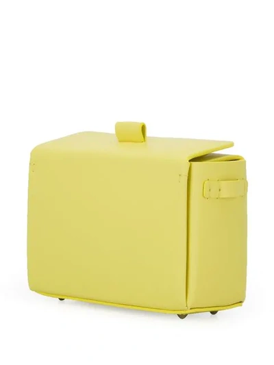 Nico Giani Mini Cerea Crossbody Bag In Yellow