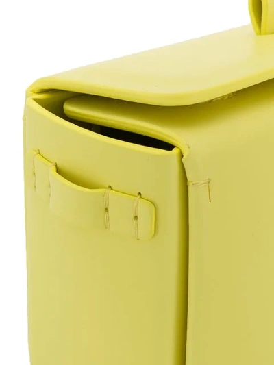 Nico Giani Mini Cerea Crossbody Bag In Yellow