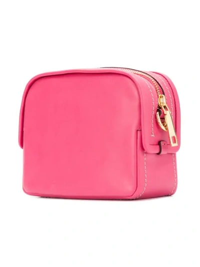 Shop Marc Jacobs Mini Squeeze Crossbody Bag In Pink