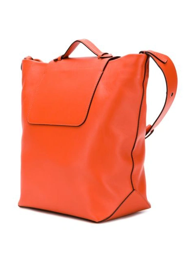 Shop Stée Pouch Pocket Shoulder Bag - Orange