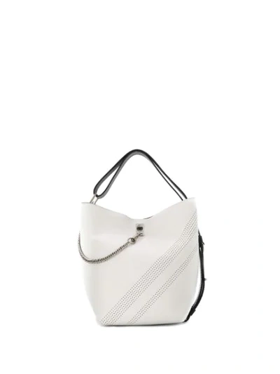 Shop Givenchy Gv Bucket Bag In White
