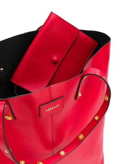 Shop Versace Shopper Mit Medusa - Rot In Red