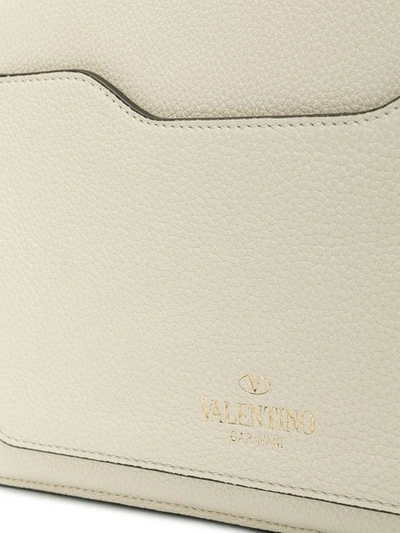 Shop Valentino Uptown Shoulder Bag In White