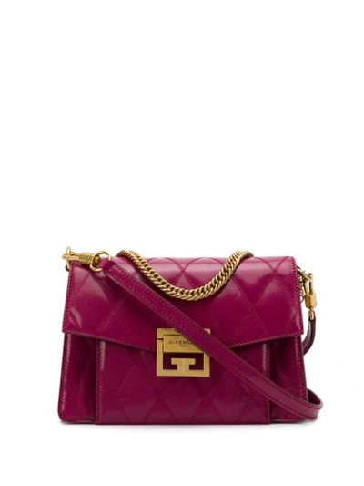 Shop Givenchy Gv3 Shoulder Bag - Purple
