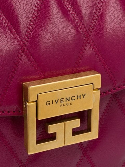Shop Givenchy Gv3 Shoulder Bag - Purple