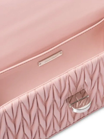 Shop Miu Miu Miu Cleo Matelassé Bag In Pink