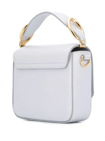 Shop Chloé Mini  C Bag In Blue