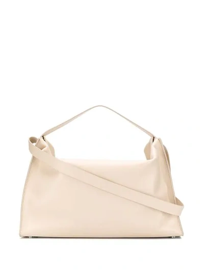 Shop Aesther Ekme Duffle Shoulder Bag In Neutrals