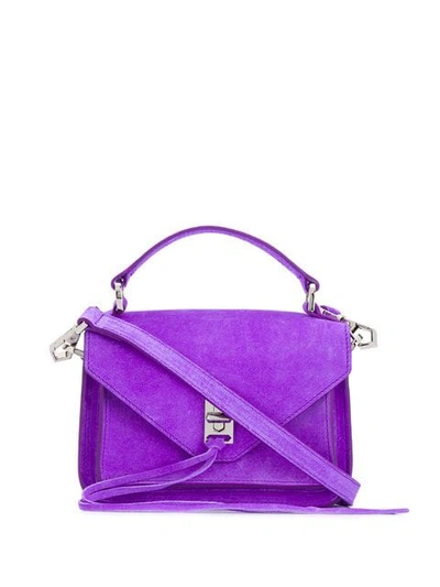 Shop Rebecca Minkoff Mini 'darren' Umhängetasche - Lila In Purple