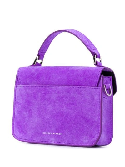 Shop Rebecca Minkoff Mini 'darren' Umhängetasche - Lila In Purple