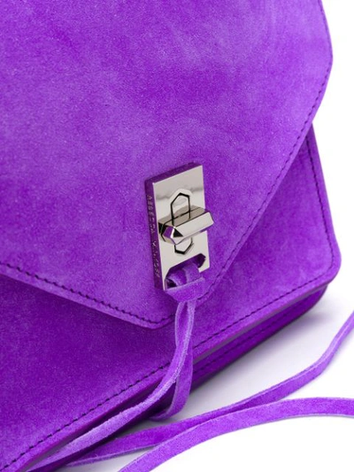 Shop Rebecca Minkoff Mini 'darren' Umhängetasche - Lila In Purple