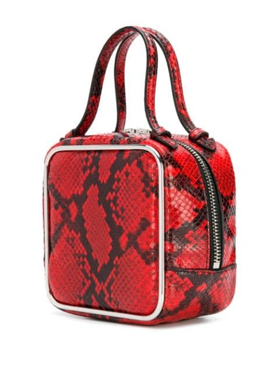 Shop Alexander Wang Halo Handbag In Red