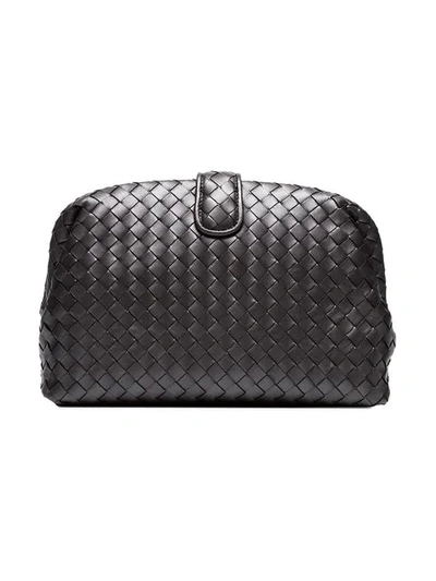 Shop Bottega Veneta The Lauren 1980 Clutch In 1227 Dark Grey