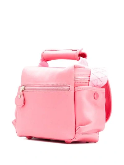 Shop Courrèges Cross Body Travel Bag In Pink