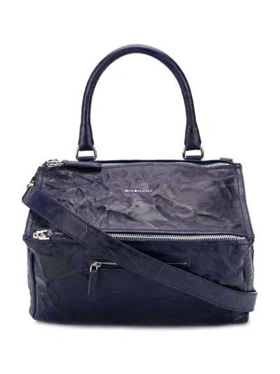 Shop Givenchy Pandora Tote Bag In Blue