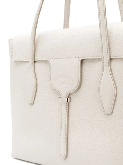 Shop Tod's Joy Medium Tote In White