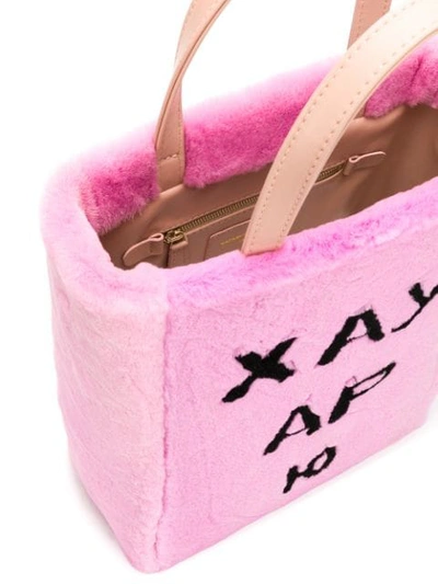 Shop Natasha Zinko Small Tote Bag In Pink