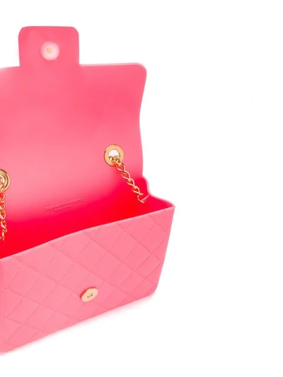 Shop Designinverso Quilted Shoulder Bag - Pink