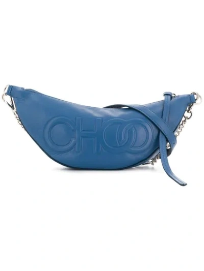 Shop Jimmy Choo Faye Belt Bag In Blue