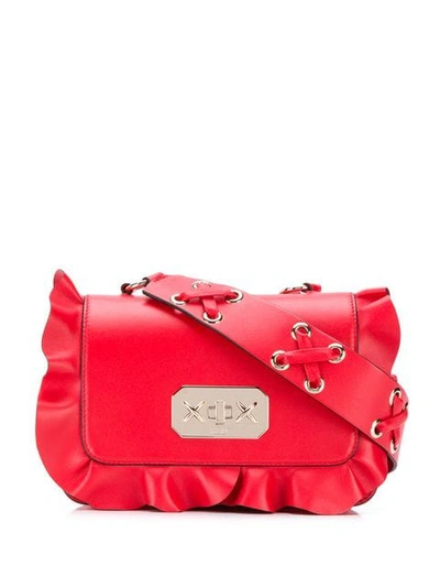 Shop Red Valentino Red(v) Ruffle