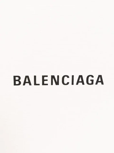 BALENCIAGA SHOPPING ENVELOPE CLUTCH - 白色