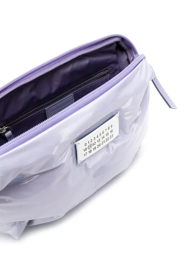 Shop Maison Margiela Cushion Belt Bag - Purple