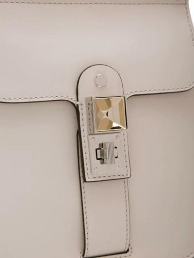 Shop Proenza Schouler Ps11 Convertible Box Bag In White