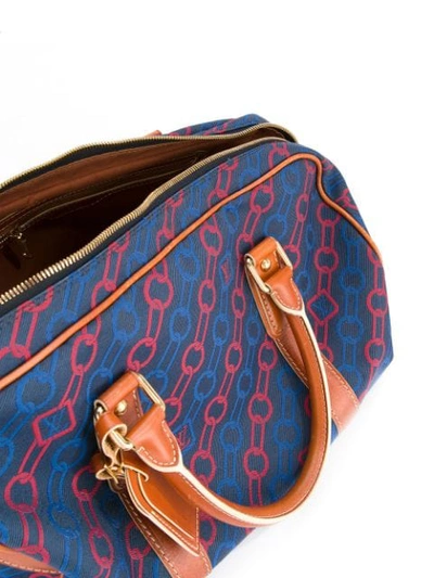 Shop Pre-owned Louis Vuitton Charm Line Travel Bag - Blue