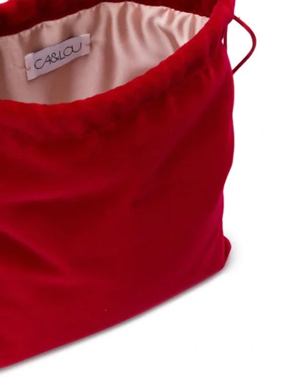 Shop Ca&lou Embellished Mini Bag In Red