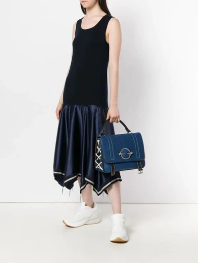 Shop Jw Anderson Disc Satchel In Blue