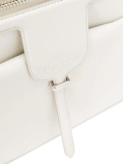 Shop Tod's Joy Tote Bag In White