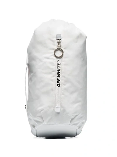 Off white Convertible Nylon Belt Bag In White ModeSens