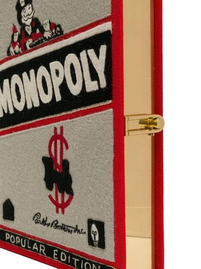 Shop Olympia Le-tan Monopoly Popular Edition Clutch Bag In Red