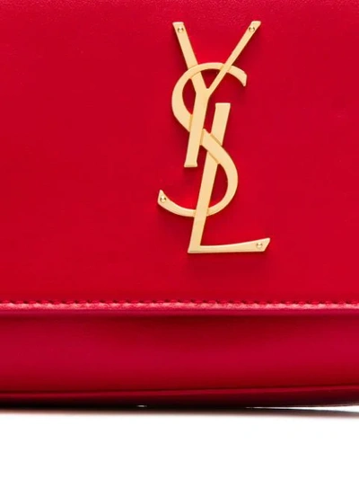 Shop Saint Laurent Kate Belt Bag In Red